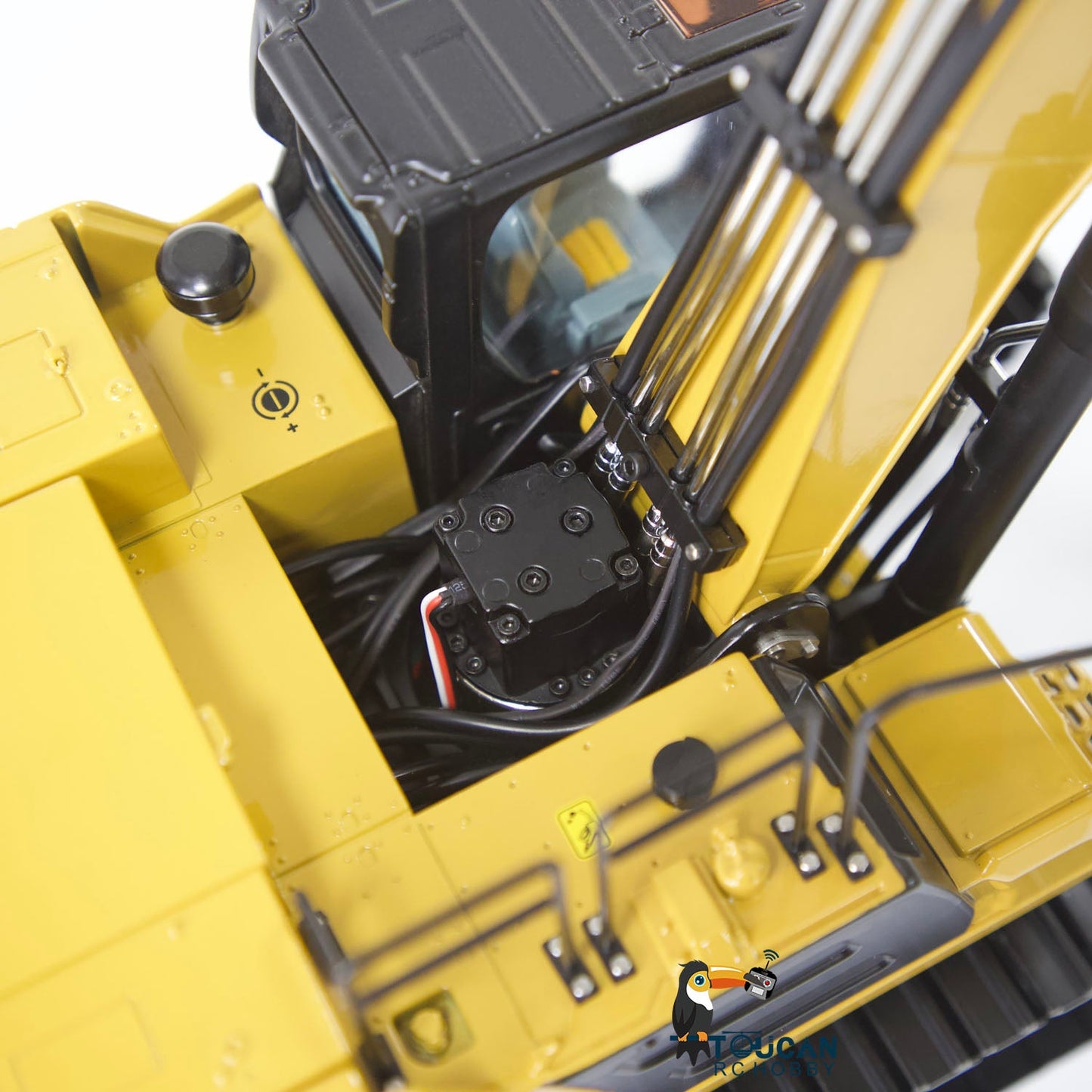 Kabolite K961-100 1/18 Metal RC Hydraulic Excavator RTR RC Digger Remote Control Vehicles Model ST8 Remote Controller