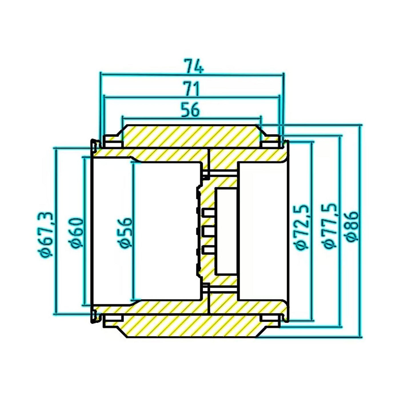 Metal Manual Quick Coupler Wheel Hub Rubber Tire Metal Fork for JDModel JDM-198 ZW370 RC Hydraulic Loader Model DIY