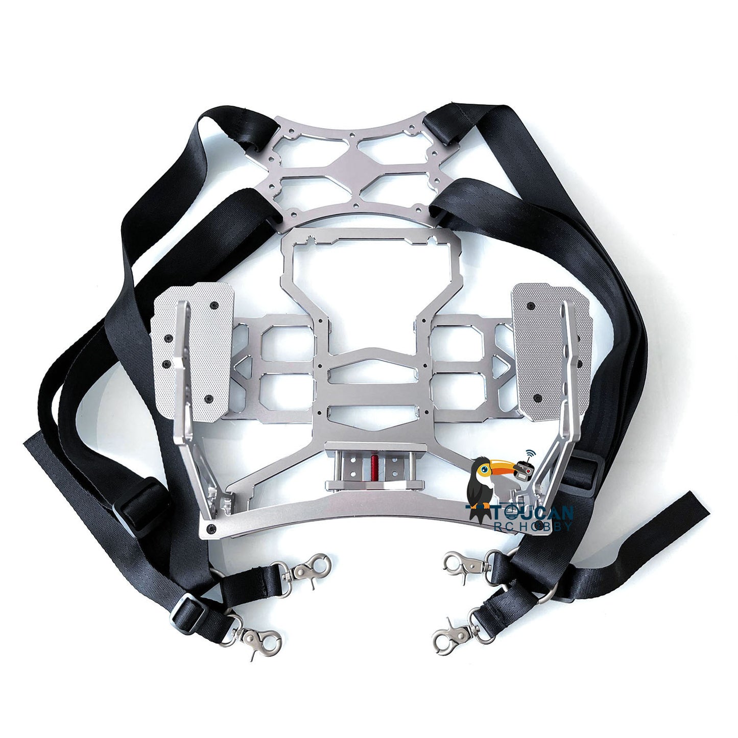 MTM Metal Tray Holder with Strap for Flysky Paladin PL18EV Remote Controller RC Vehicle Truck Excavator Model Accessories Parts