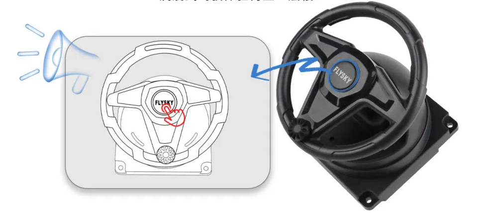 New Steering Wheel Accessory for FS ST8 I6S Remote Control DIY Upgrade