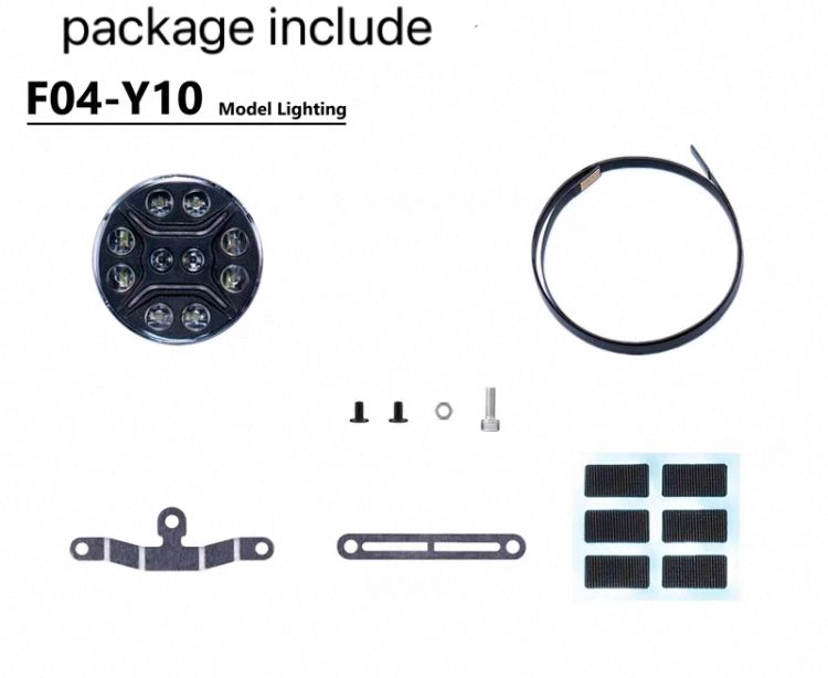 1PC Multi-mode Spotlight Headlight Light For 1/14 Tractor Truck Model DIY Decorative Parts