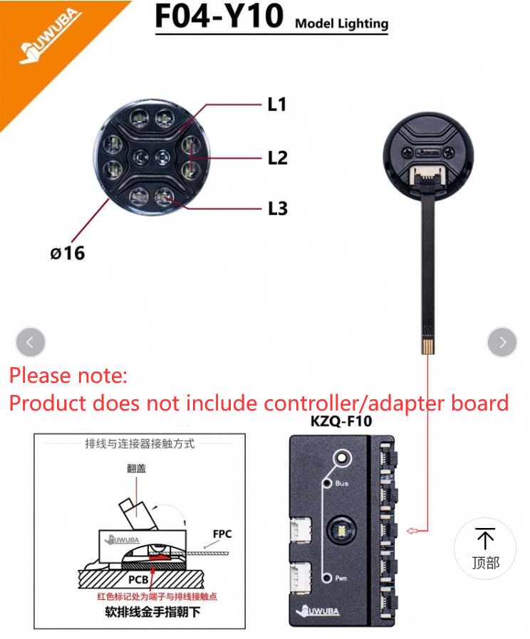 1PC Multi-mode Spotlight Headlight Light For 1/14 Tractor Truck Model DIY Decorative Parts