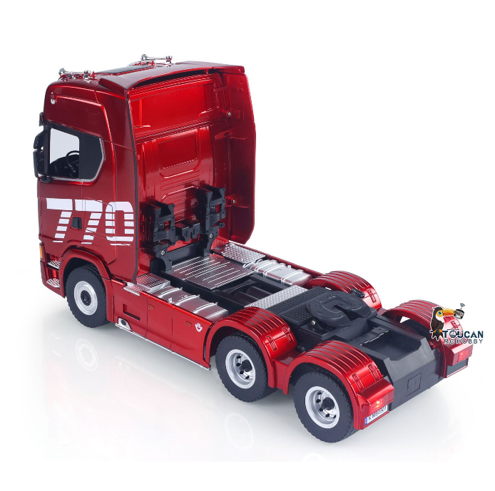 770S Plastic 1/18 RC Tractor Truck Toys Finished Model RTR 7.4V Battery Radio 19CH Light Sound Effects Remote Control Lorry Car