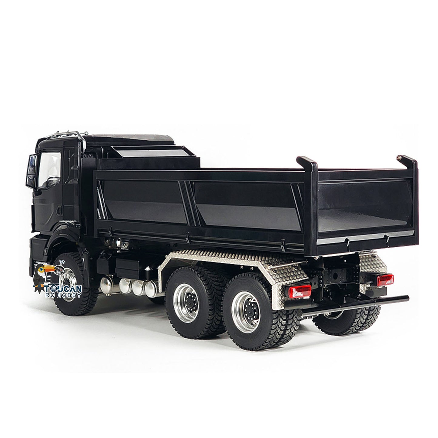 1/14 Hydraulic RC Dumper Trucks Remote Control Tipper Car Metal Cabin Lights