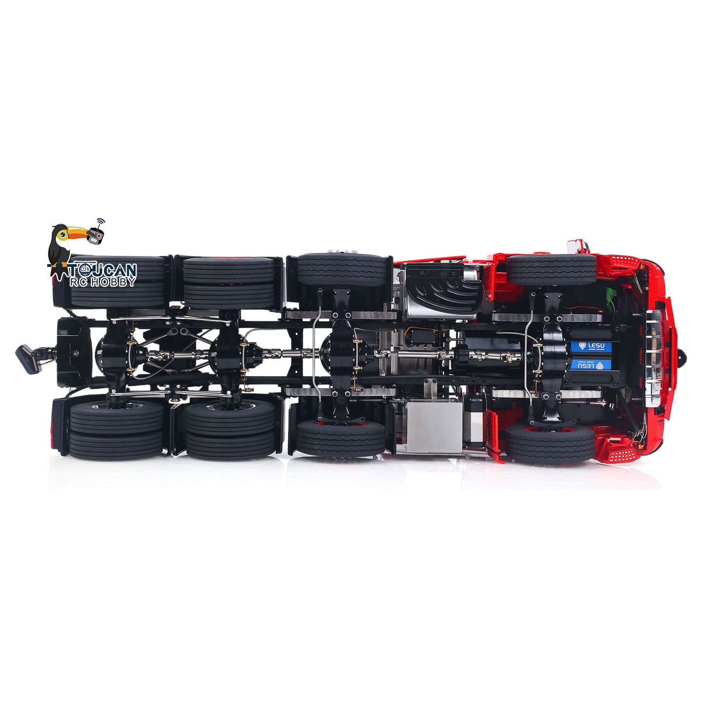 8x8 Metal RC Truck Designed for Off Road Crawling and Hauling