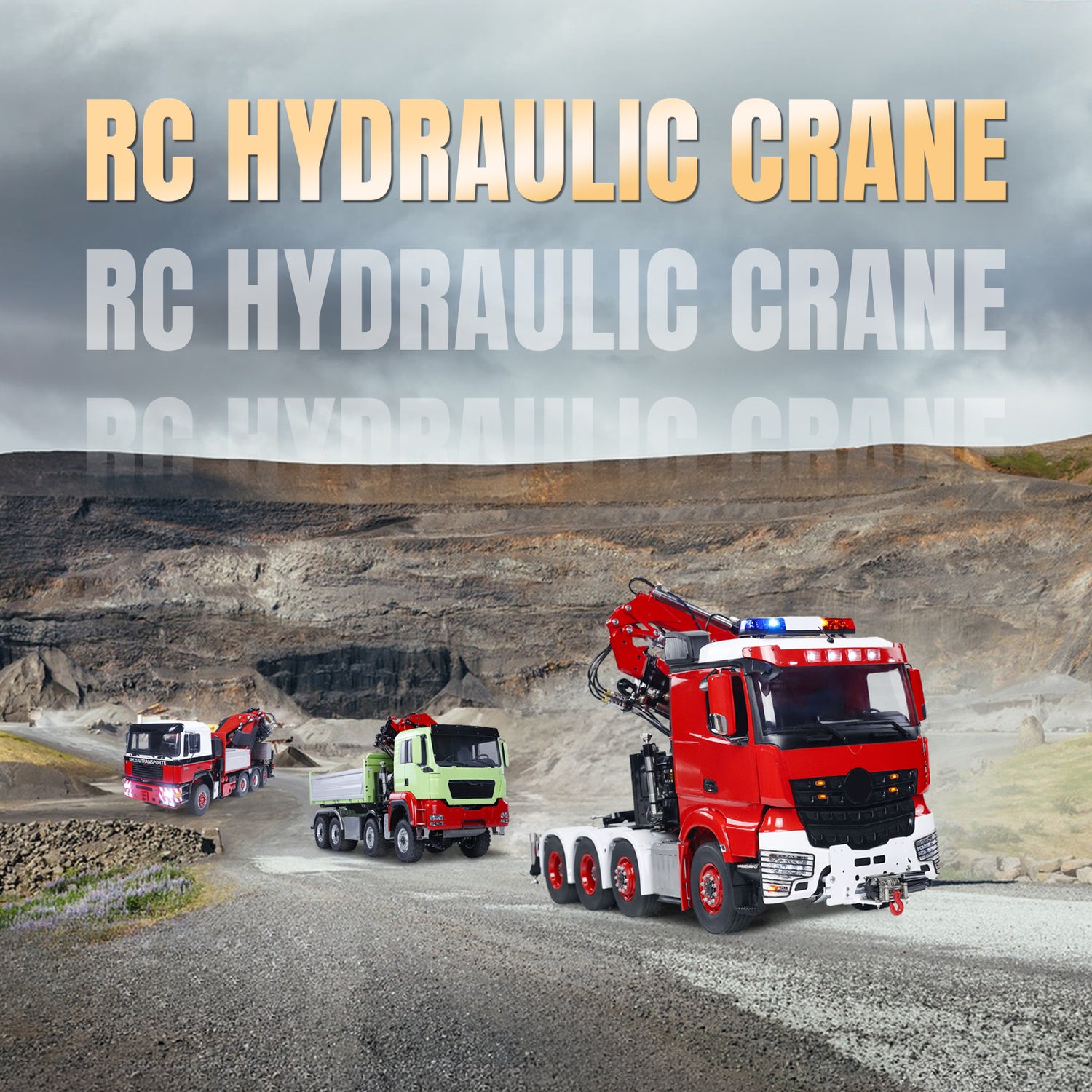 RC Hydraulic Crane