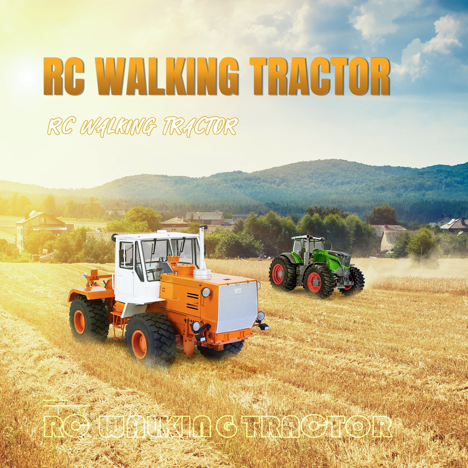 RC Walking Tractor