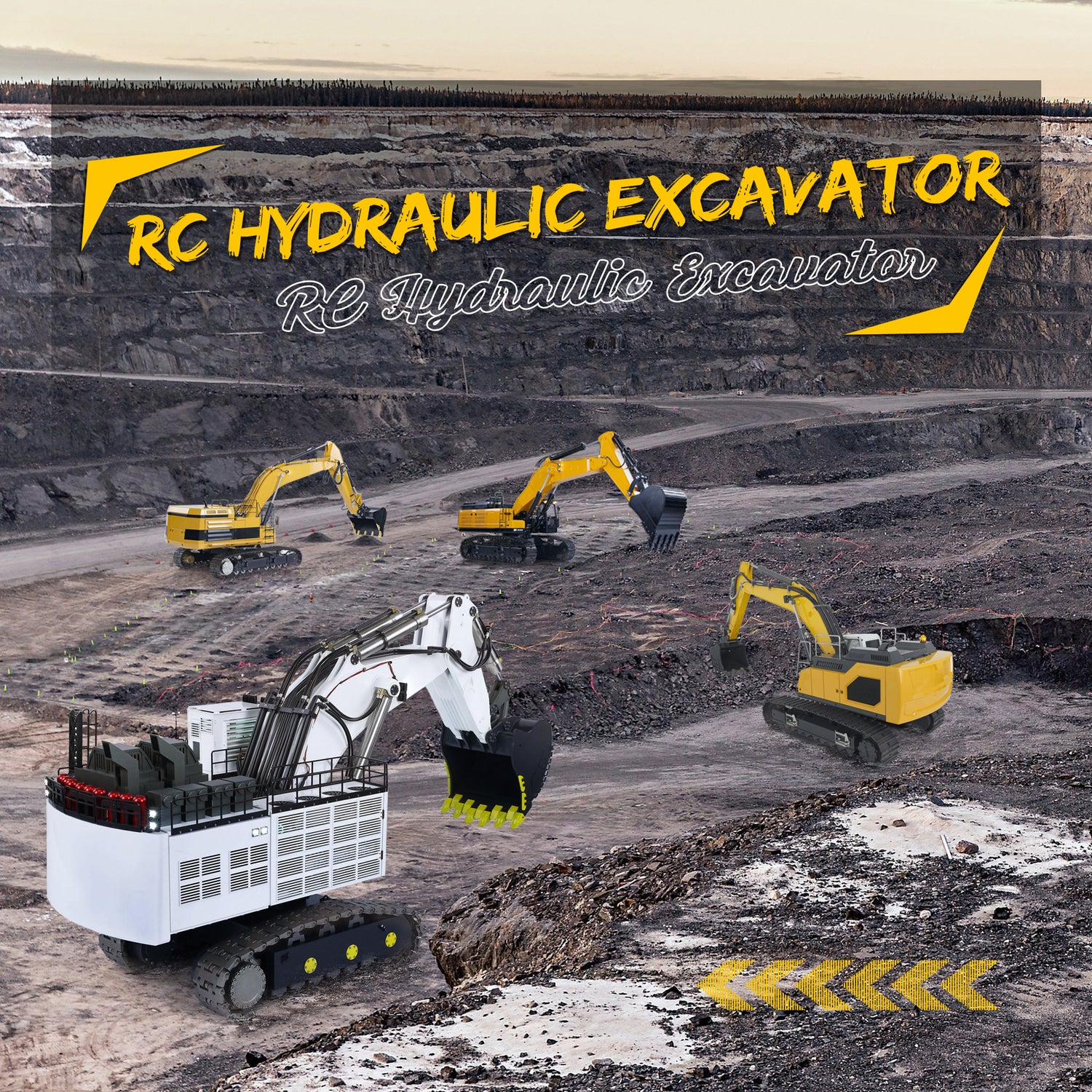 RC Hydraulic Excavator