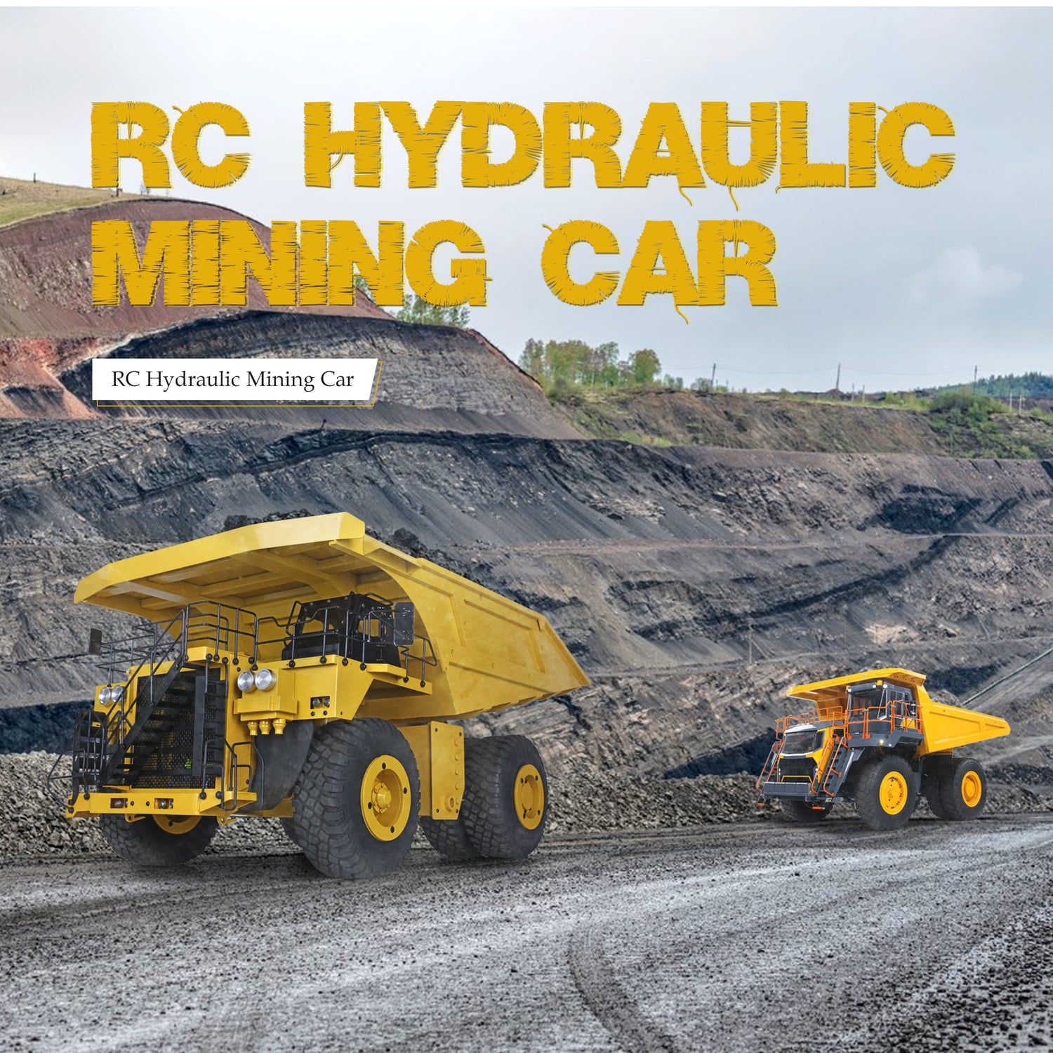 RC Hydraulic Mining Car