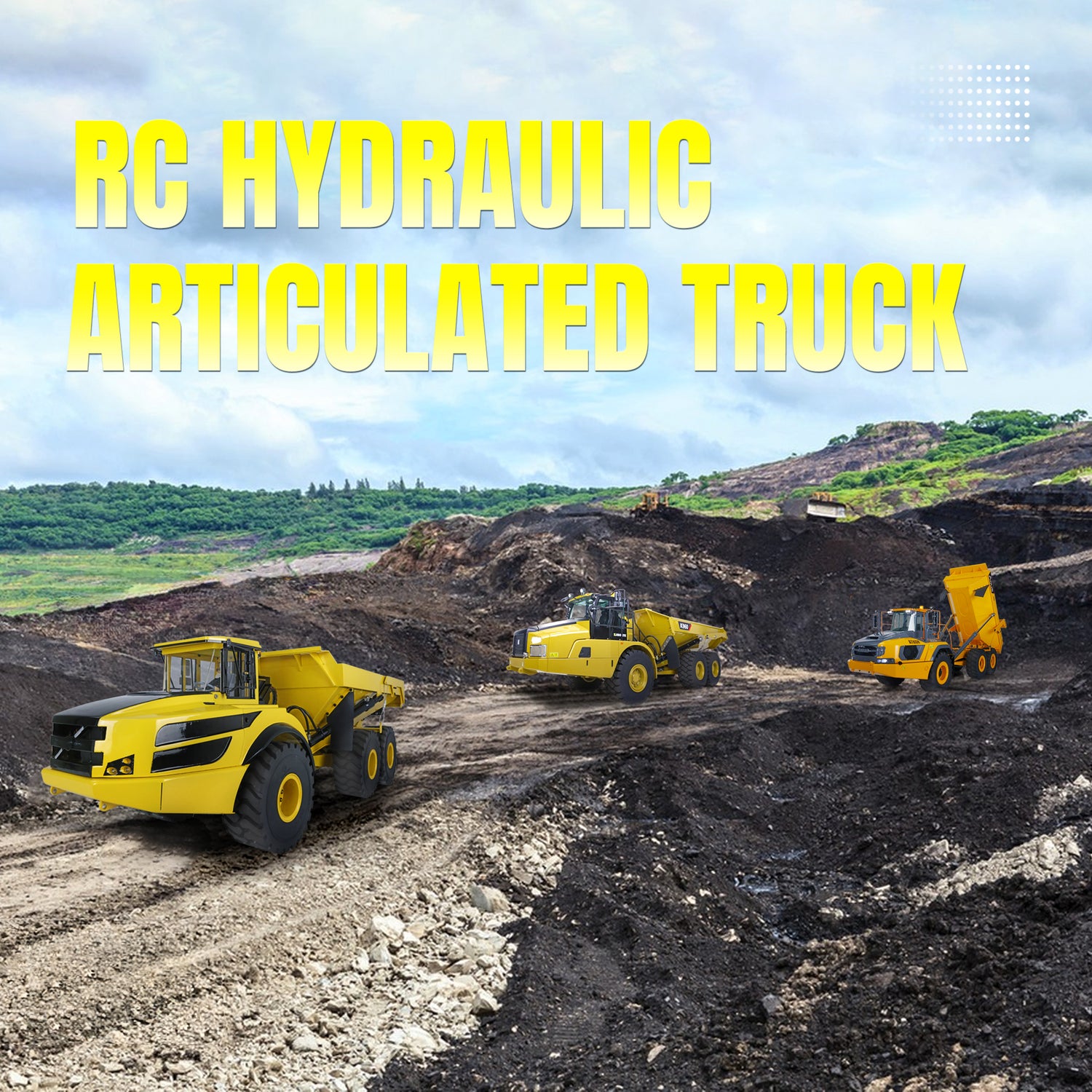 RC Hydraulic Articulated Truck