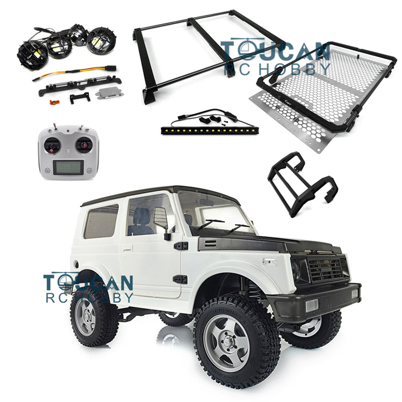 Capo SIXER1 1/6 RC Crawler Radio Controlled Off-road Vehicles Car I6S Motor ESC Roof Light Steering Assembled