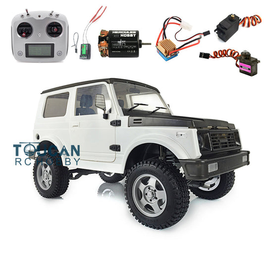 Capo 1/6 RC Crawler Climbing Car SIXER1 Assembeld Model Metal Chassis Plastic Cabin Car Shell ESC Motor Servo LED Light Radio System