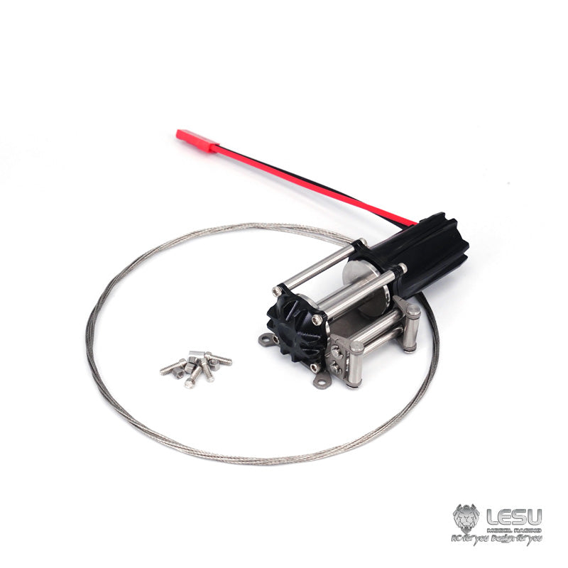 LESU Metal Electric Capstan Winch for RC RC Foxy Crane Rock Crawler Model Car