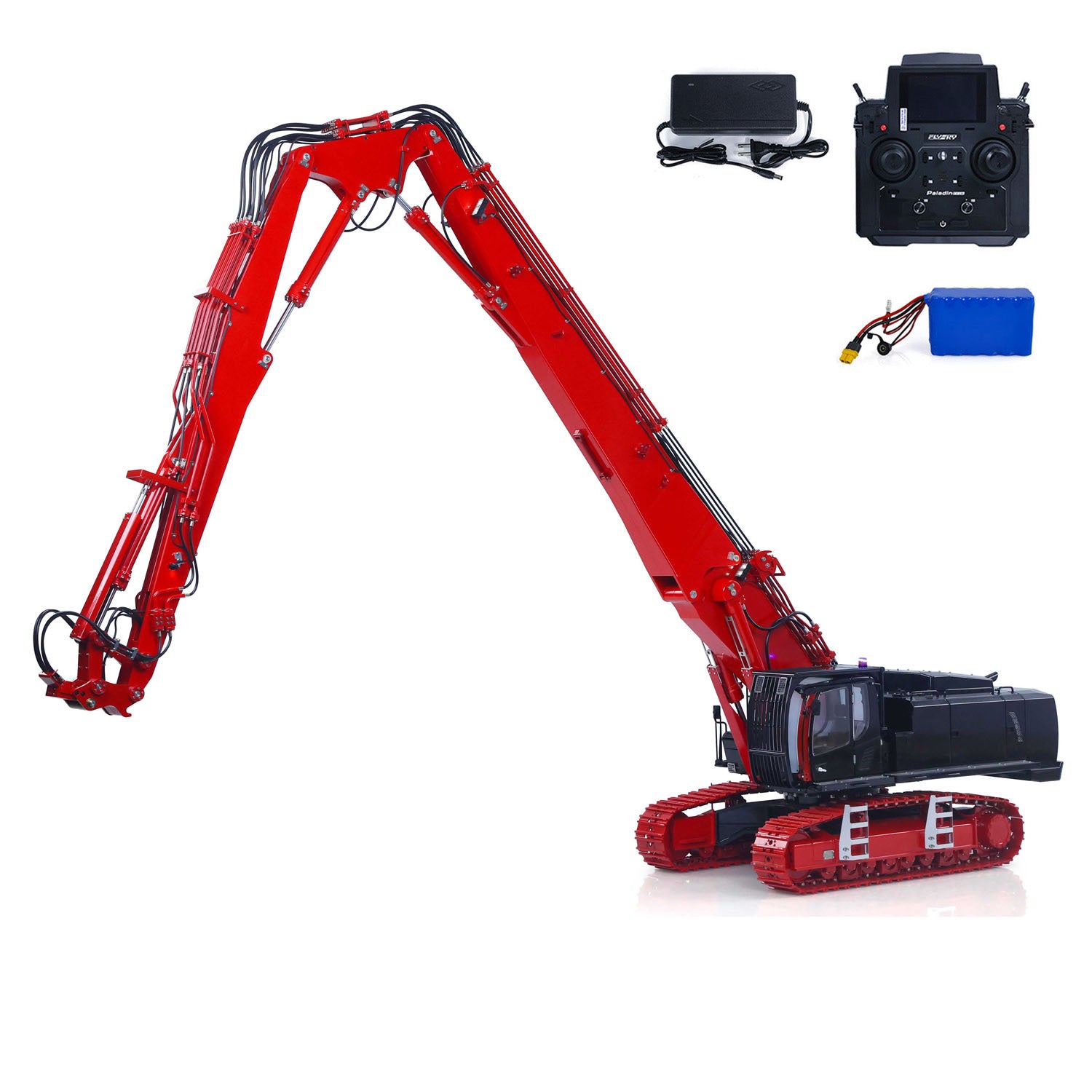 Custom 5048 Brushless Motor Italian Hydraulic Pump Assembly For CUT K970-300 1:14 RC Digger