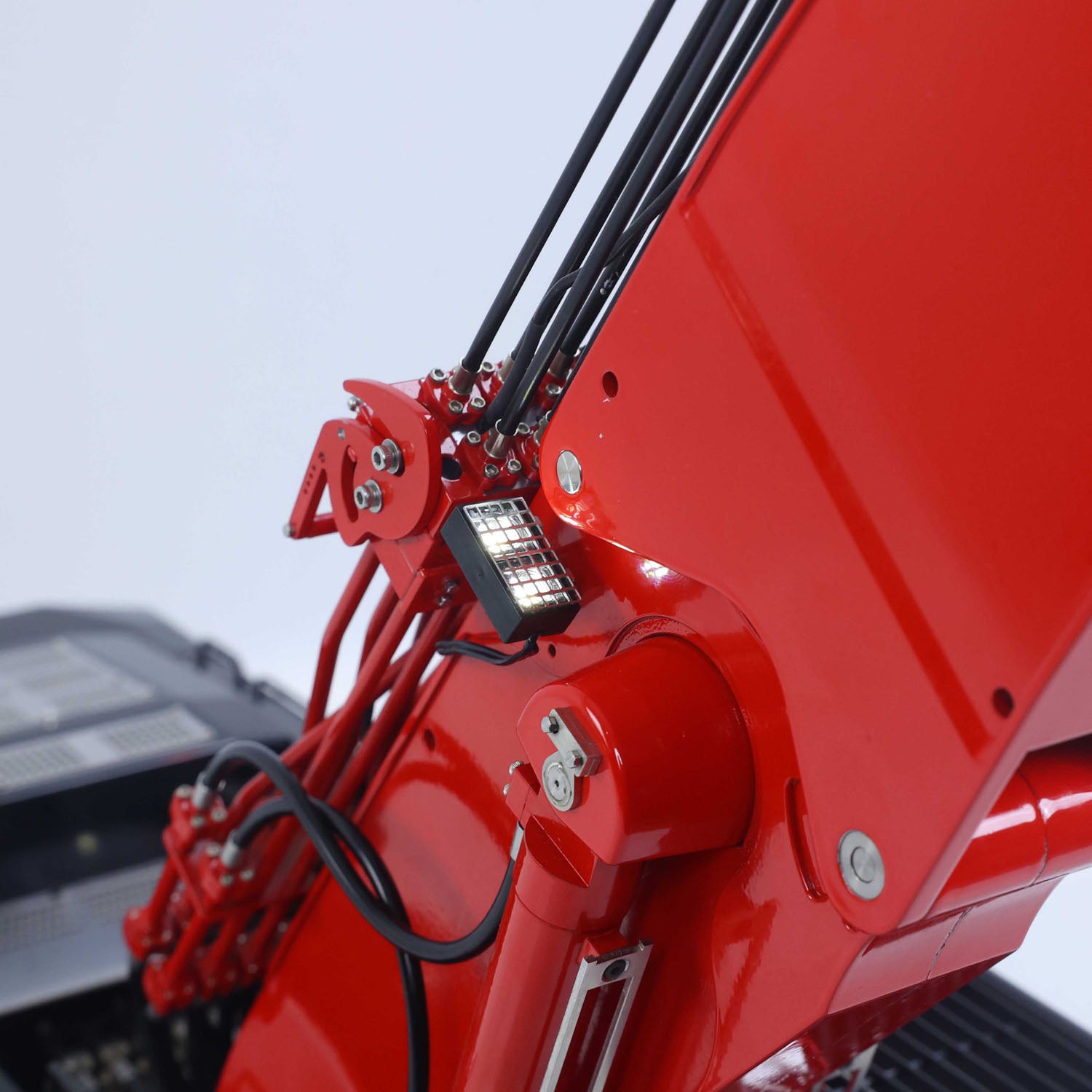Side Profile Full Red Metal Body Display CUT K970-300 1/14 RC Hydraulic Excavator No Bucket Attachments