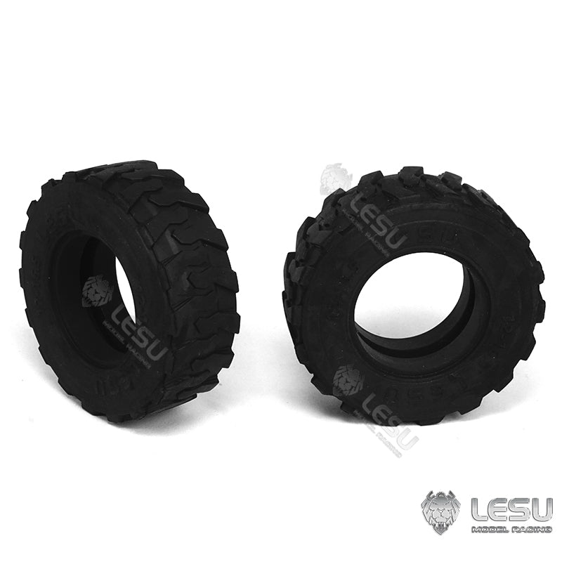 Wheel Tires Tyres for LESU 1/14 RC Hydraulic Skid Steer Loader Bobcat A0008 DIY