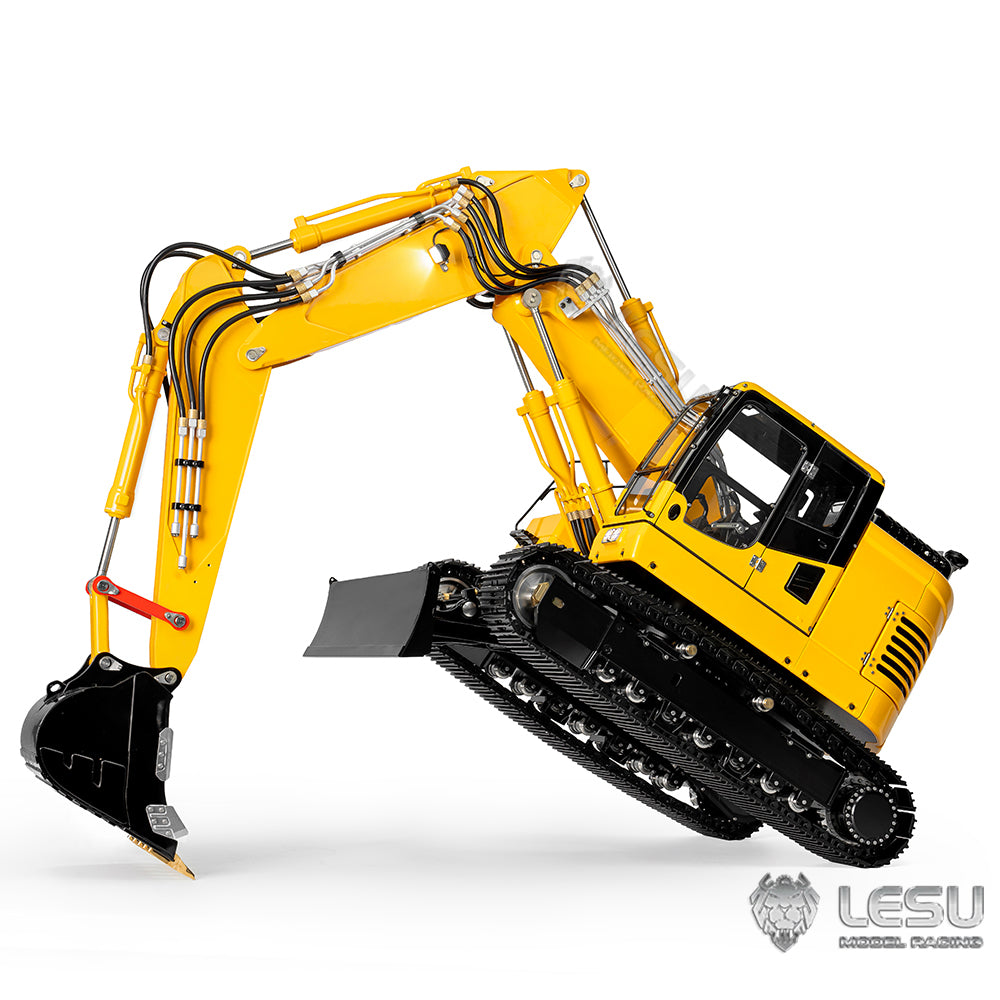 LESU 1/14 Aoue ET26L Hydraulic RC Excavator Metal Radio Control Digger Model Painted and Assembled Simulated GPS PNP/RTR Versions