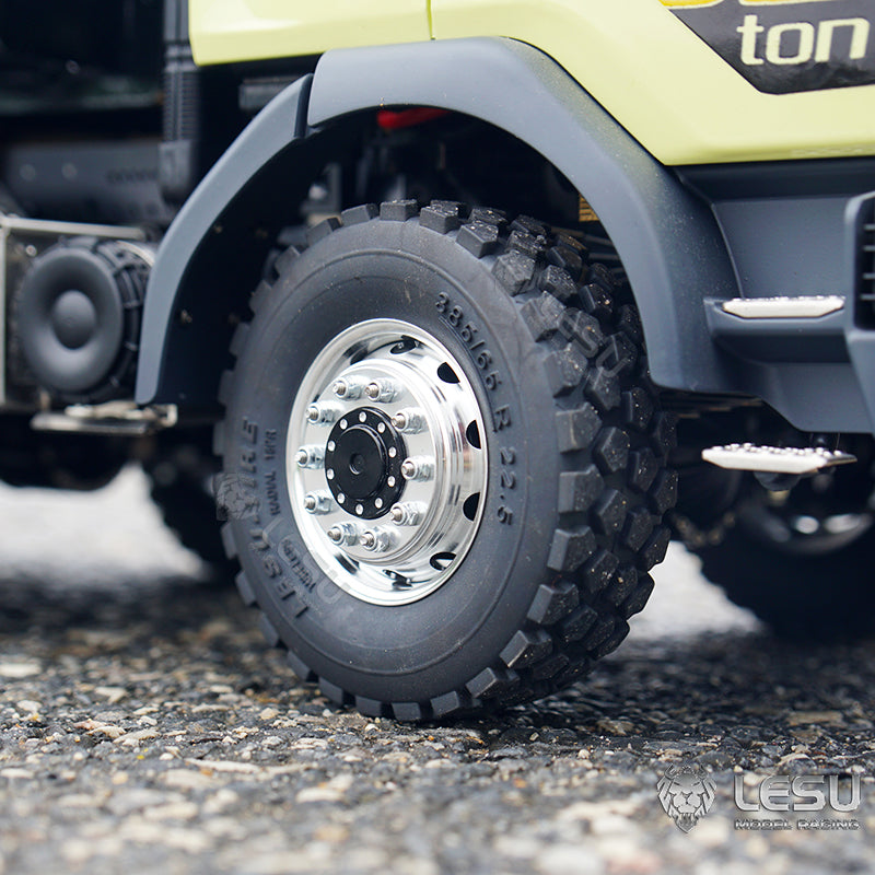LESU 1/14 8x8 Roll On/Off Hydraulic RC Dumper Radio Controlled Tipper Truck Model