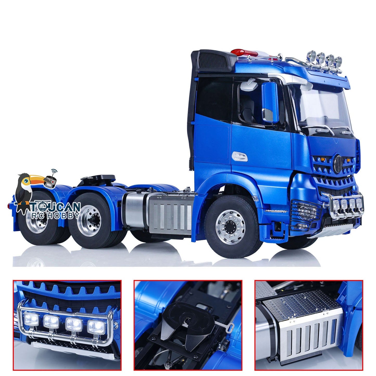 LESU 1/14 6x6 RC Tractor Truck Radio Control Car Hobby Model 1851 3363 Metal Chassis with ESC Servo Motor Painted Assembled