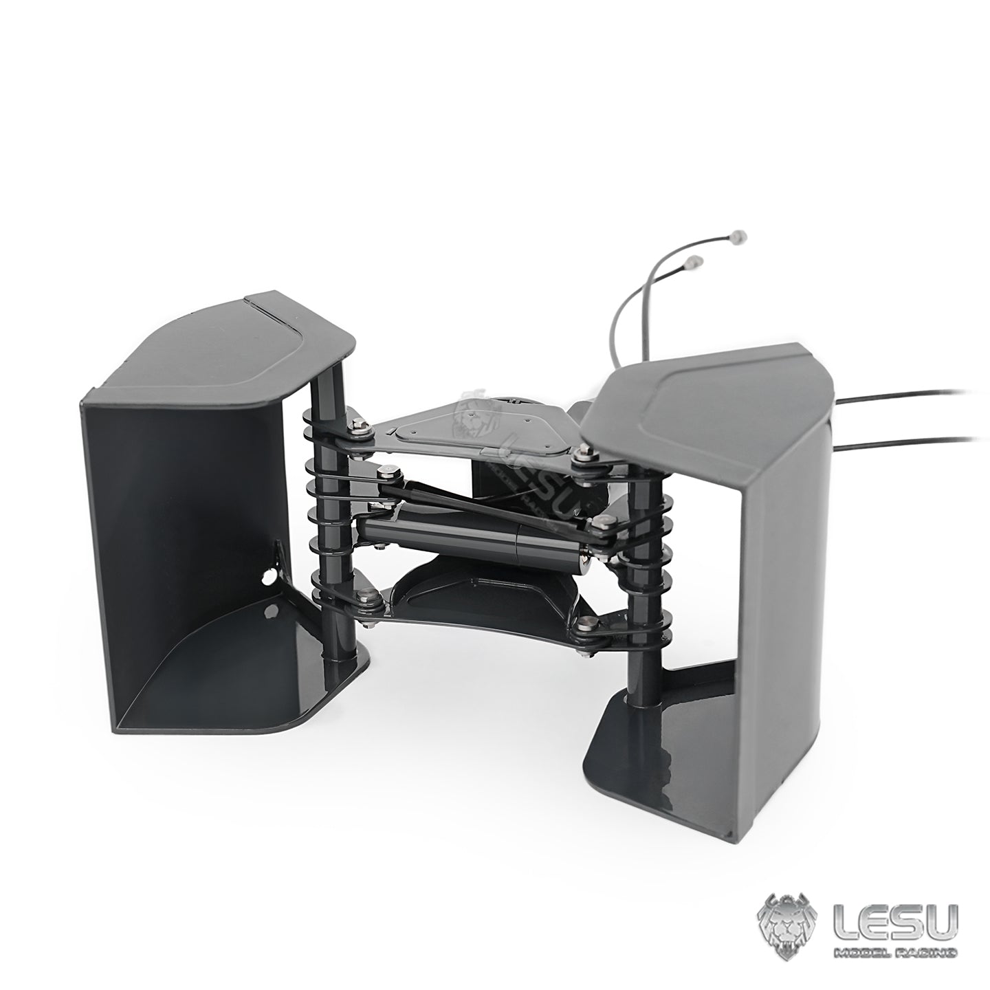 270¡ã Rotating LESU Metal Clamshell Bucket for DIY 1/14 RC Hydraulic Crane of Excavator Dumper Remote Control Tractor Truck