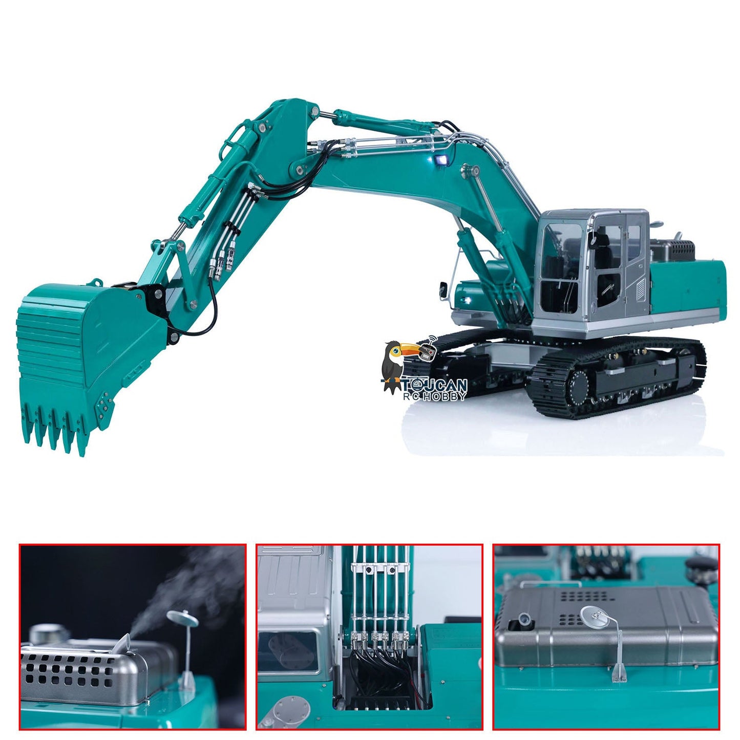 LESU 1/14 PC360 RC Hydraulic Excavator PL18EV Lite Remote Control Digger Assembled Painted Hobby Model DIY RTR PNP