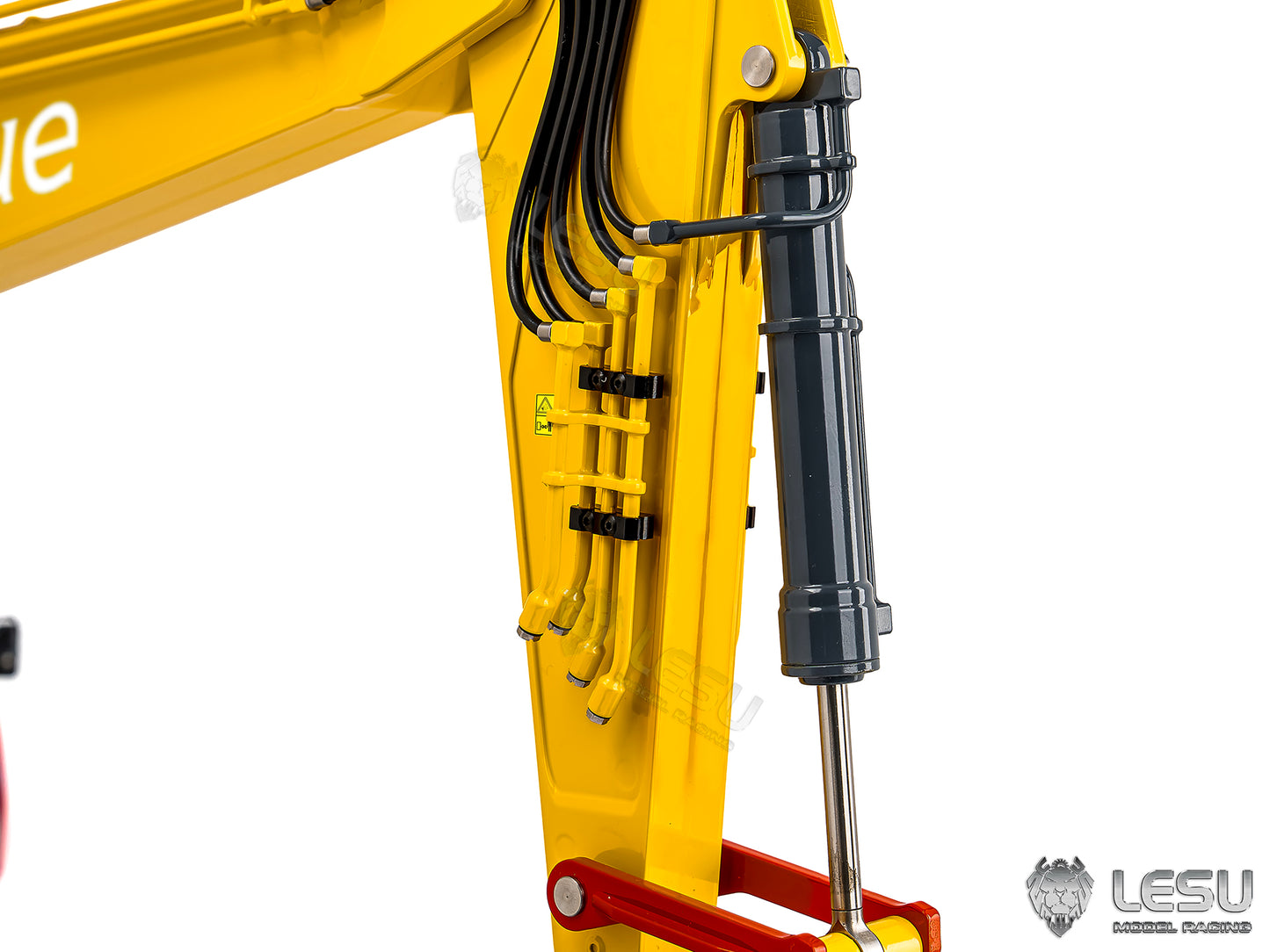 Metal LESU 1/14 Remote Control Hydraulic Tracked Excavator SK500 RC Digger 6CH Valve 3MAP Pump Brass Relief Valve Light System