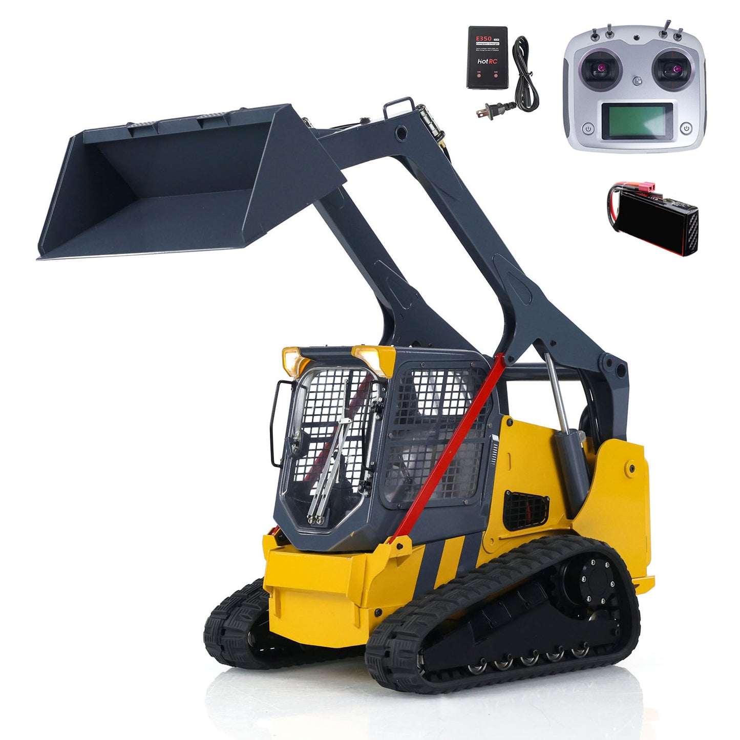 Fast Shipping 1/14 RC Hydraulic Skid-Steer Loader SM770 RTR Radio Control Construction Vehicle