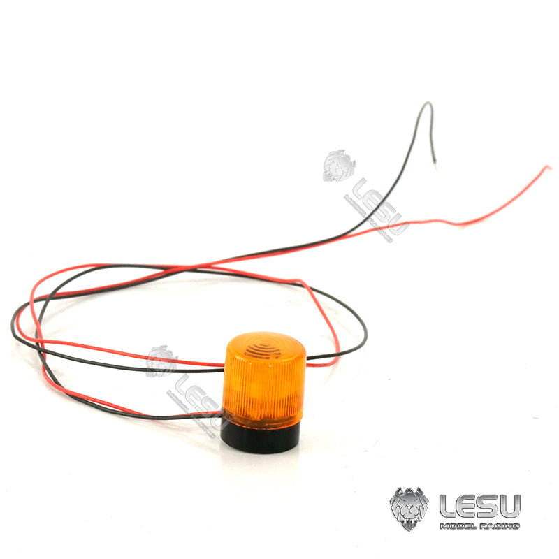 Roof Warning Light Rotating Lamp A 1/14 RC Tractor Truck Dumper DIY TAMIYA Model