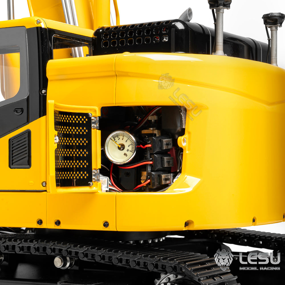 LESU 1/14 Aoue ET26L Hydraulic RC Excavator Metal Radio Control Digger Model Painted and Assembled Simulated GPS PNP/RTR Versions