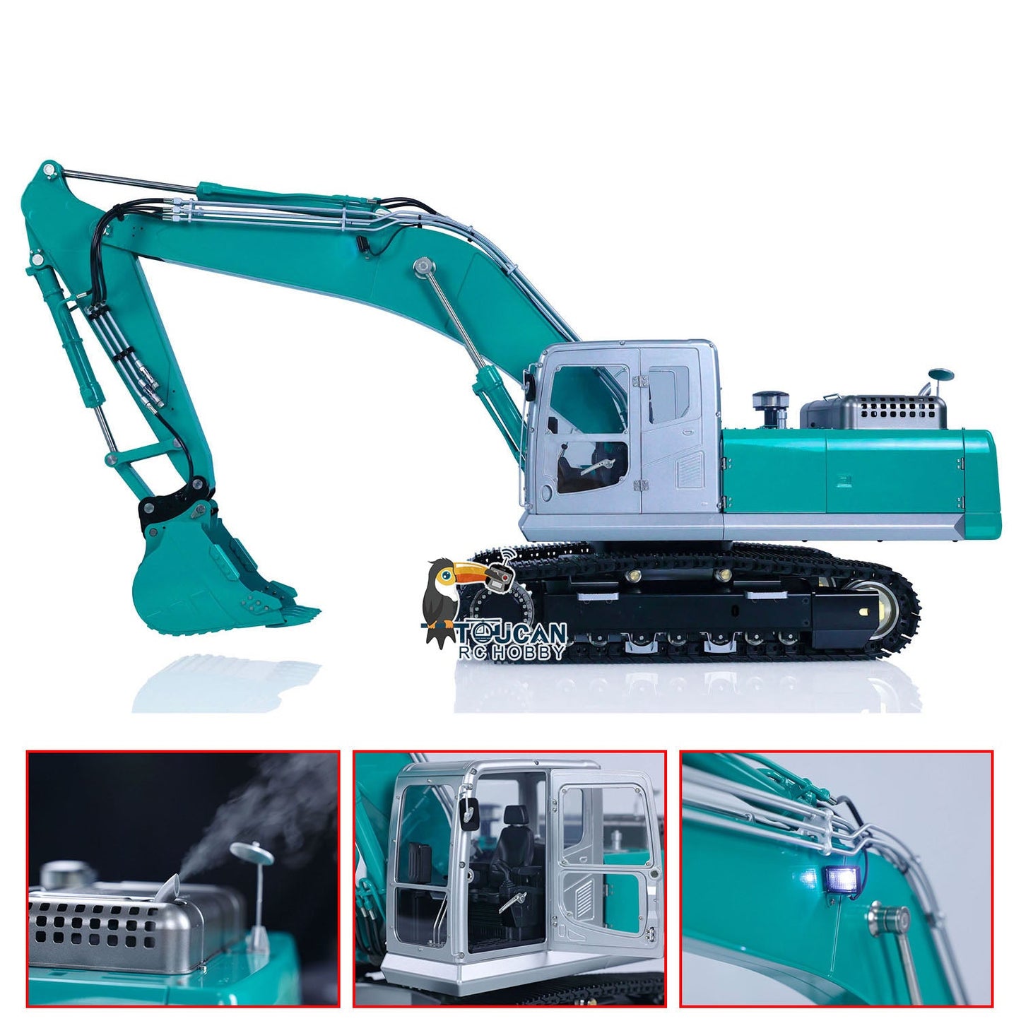 LESU 1/14 PC360 RC Hydraulic Excavator PL18EV Lite Remote Control Digger Assembled Painted Hobby Model DIY RTR PNP