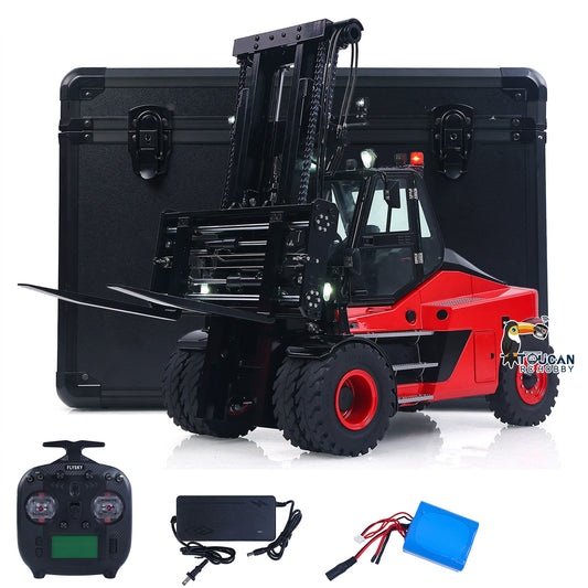 Fast Free Shipping for EU Kabolite K180-100 1/14 4X2 RWD Remote Control Hydraulic Forklift 3-Way Vavles RTR Flysky ST8 Radio Light System Sound Battery