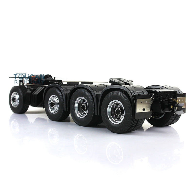 LESU 1:14 8*8 Metal 3363 RC Tractor Truck Radio Controlled Assembled Chassis Motor Servos DIY Cars Construction Vehicle Simulation