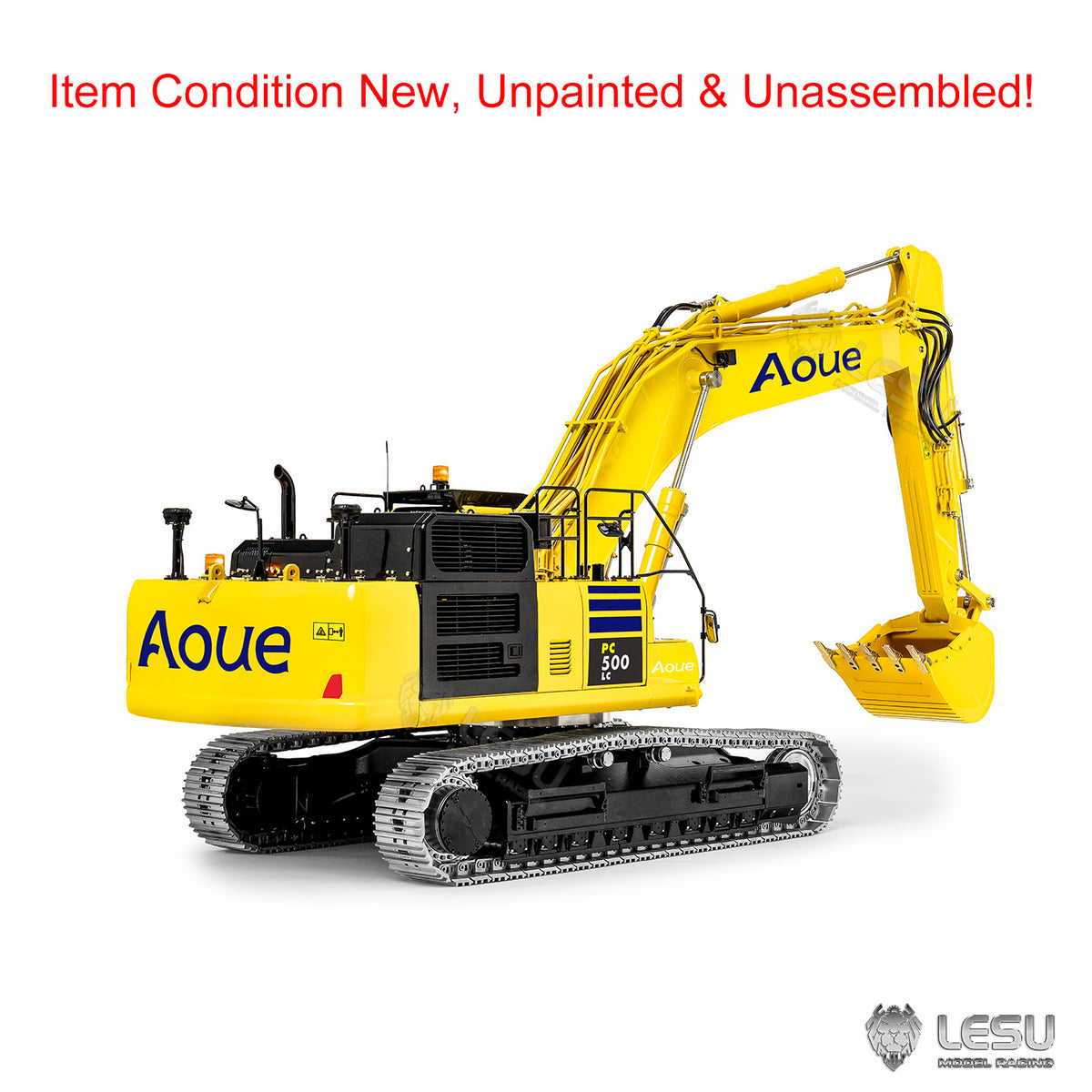 LESU Aoue PC500 1/14 Metal RC Hydraulic Tracked Excavator B0019 KIT 7Ways Valve Digger 3-4MPA Pump Light DIY Model