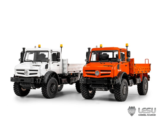 U4023 LESU 4WD 1/14 Remote Control Off Road Car Metal RC ATV Light Truck Model Differential Locks Wheel Hub Reduction No Battery