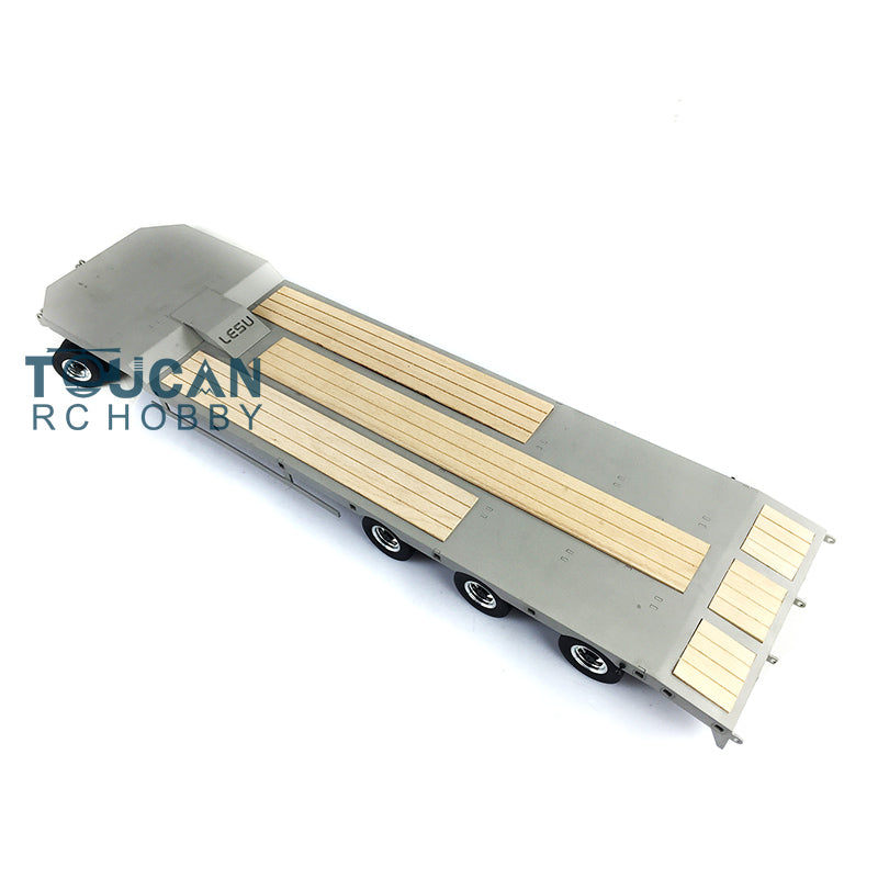 LESU Metal Trailer Plate 887.6*190*78MM for 1/14 Remote Control Tractor Truck DIY Cars RC Vehicles Dumper Hobby Models