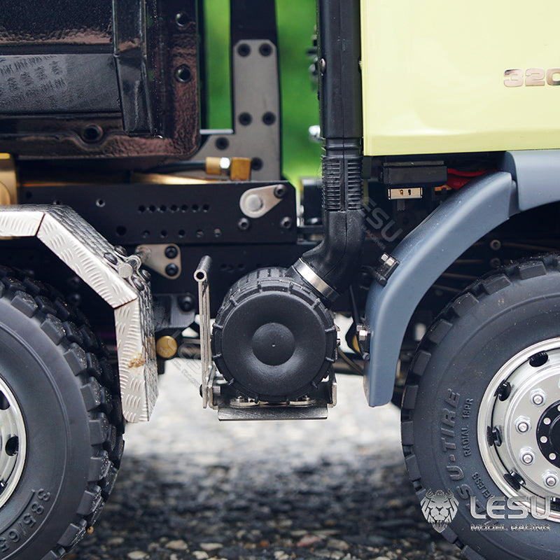 LESU 1/14 8x8 Roll On/Off Hydraulic RC Dumper Radio Controlled Tipper Truck Model