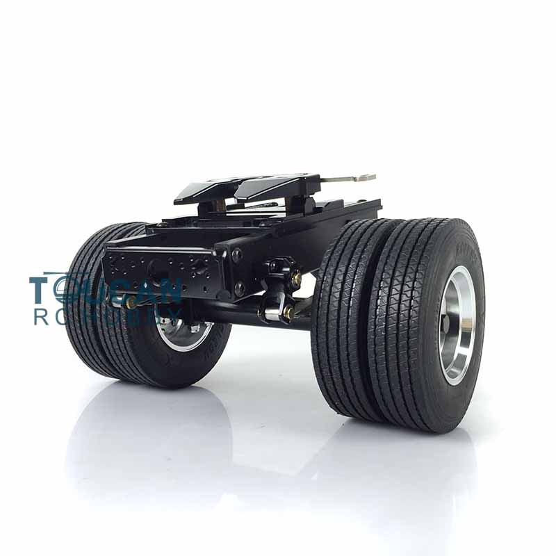 LESU Metal Trailer 25.5*18.2*14CM for 1/14 RC TAMIYA Tractor Truck Car DIY