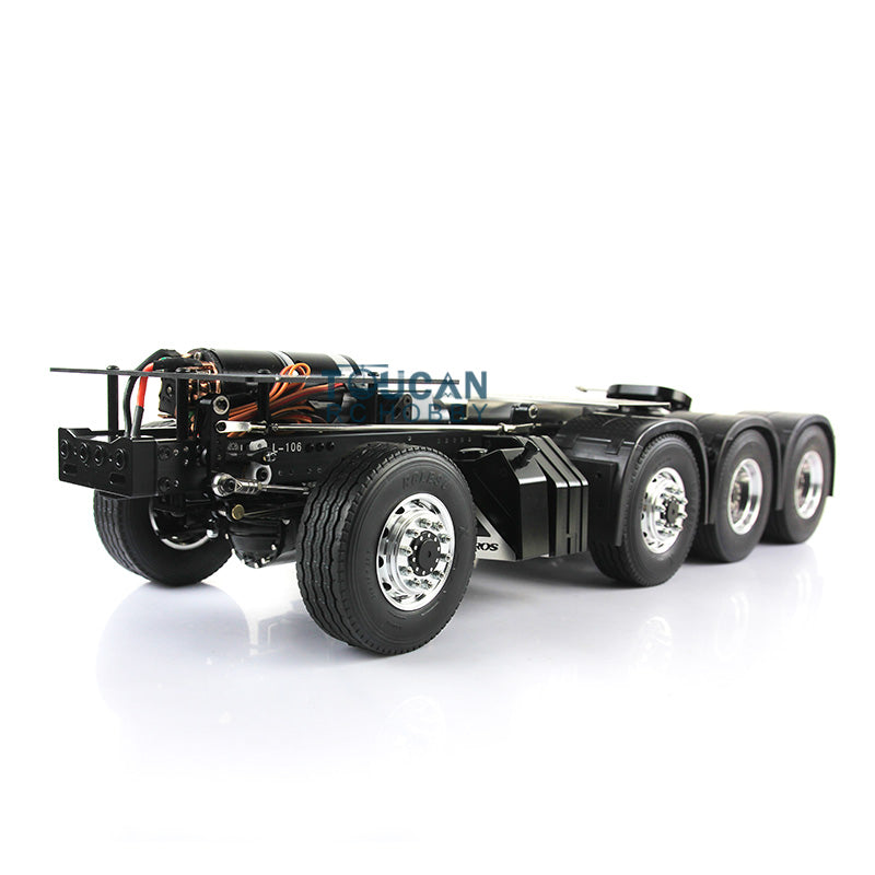 1:14 LESU 8x8 Metal TAMIYA 3363 1851 RC Tractor Truck Radio Controlled Cars DIY ModelAssembled Chassis Servos Motor