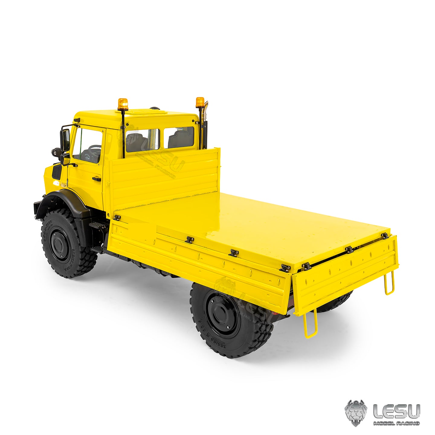 RTR LESU U4023 MT44023 1/14 Metal Hydraulic RC Off Road Car ATV Light Truck Model Light Sound System Axle Lock Flysky PL18EVLite