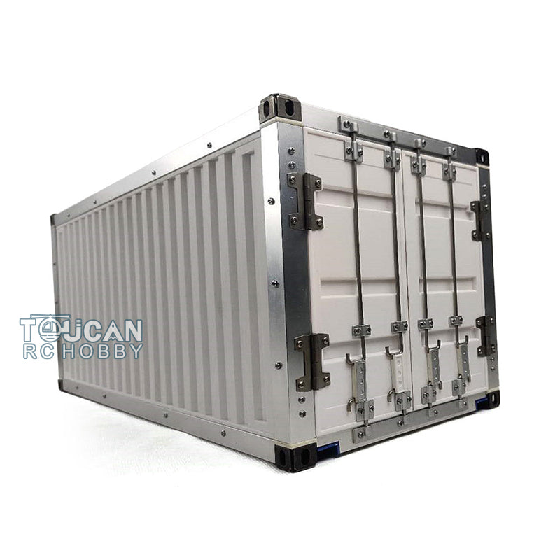 Fast Shipping TOUCAN Unpainted DIY Model 20ft Container Box 1/14 Semi Trailer Tractor Truck