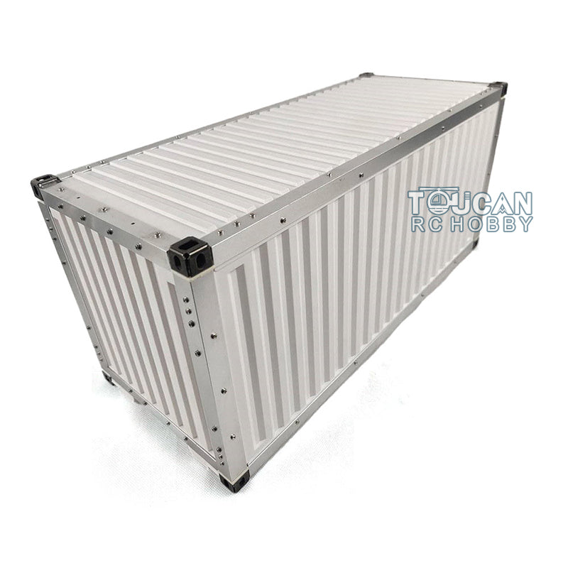 Fast Shipping TOUCAN Unpainted DIY Model 20ft Container Box 1/14 Semi Trailer Tractor Truck