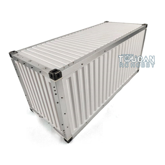 Fast Shipping TOUCAN Unpainted DIY Model 20ft Container Box 1/14 Semi Trailer Tractor Truck