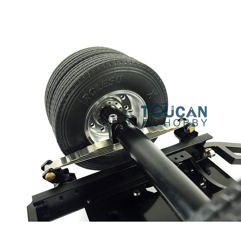LESU Metal Trailer 25.5*18.2*14CM for 1/14 RC TAMIYA Tractor Truck Car DIY