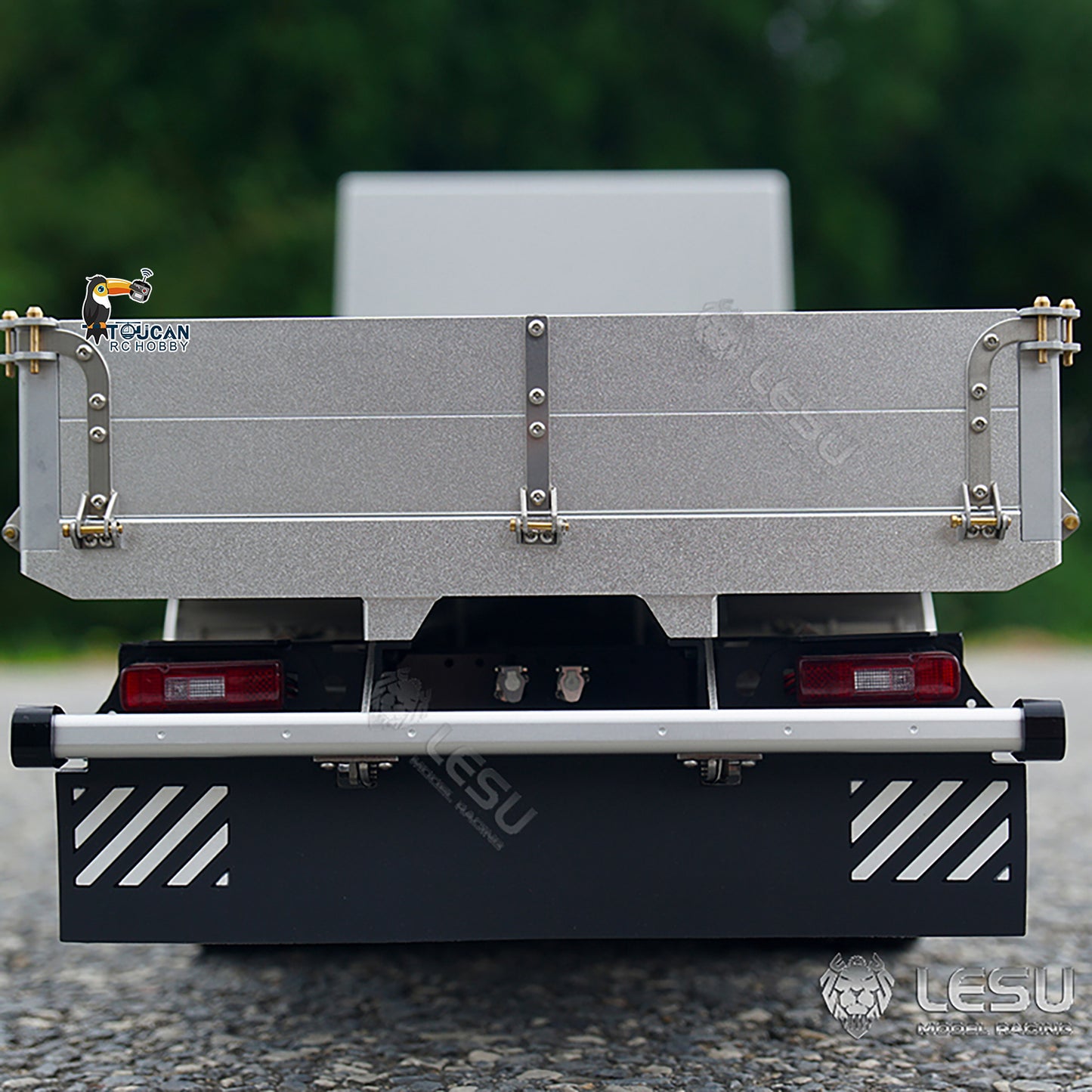 1/14 LESU 6x4 Unpainted Body Shell Assembled Chassis Radio Control Flatbed Truck RC TAMIYA Car Sound Light System Motor ESC Servo