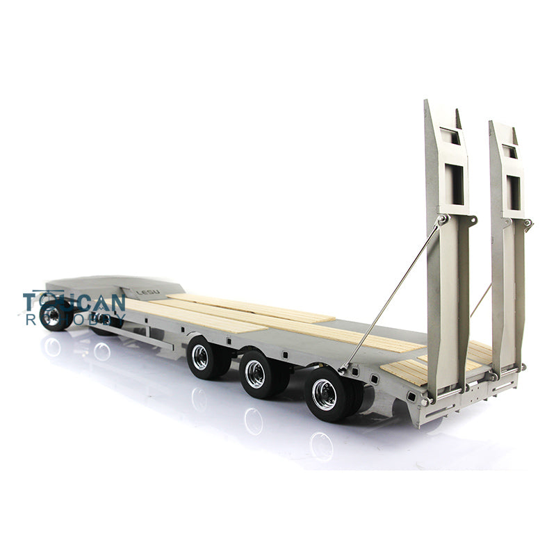 LESU Metal Trailer Plate 887.6*190*78MM for 1/14 Remote Control Tractor Truck DIY Cars RC Vehicles Dumper Hobby Models