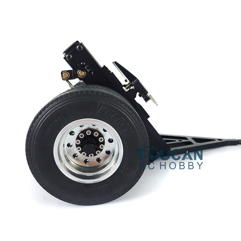 LESU Metal Trailer 25.5*18.2*14CM for 1/14 RC TAMIYA Tractor Truck Car DIY