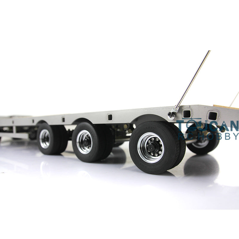 LESU Metal Trailer Plate 887.6*190*78MM for 1/14 Remote Control Tractor Truck DIY Cars RC Vehicles Dumper Hobby Models