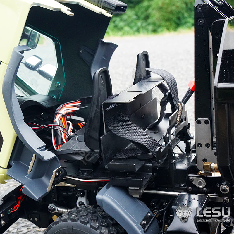 LESU 1/14 8x8 Roll On/Off Hydraulic RC Dumper Radio Controlled Tipper Truck Model