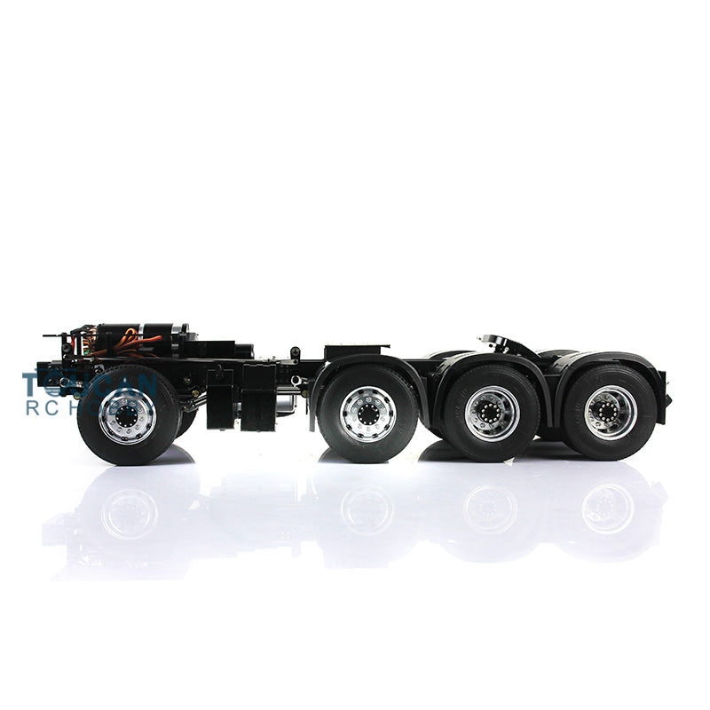 LESU 1:14 8*8 Metal 3363 RC Tractor Truck Radio Controlled Assembled Chassis Motor Servos DIY Cars Construction Vehicle Simulation