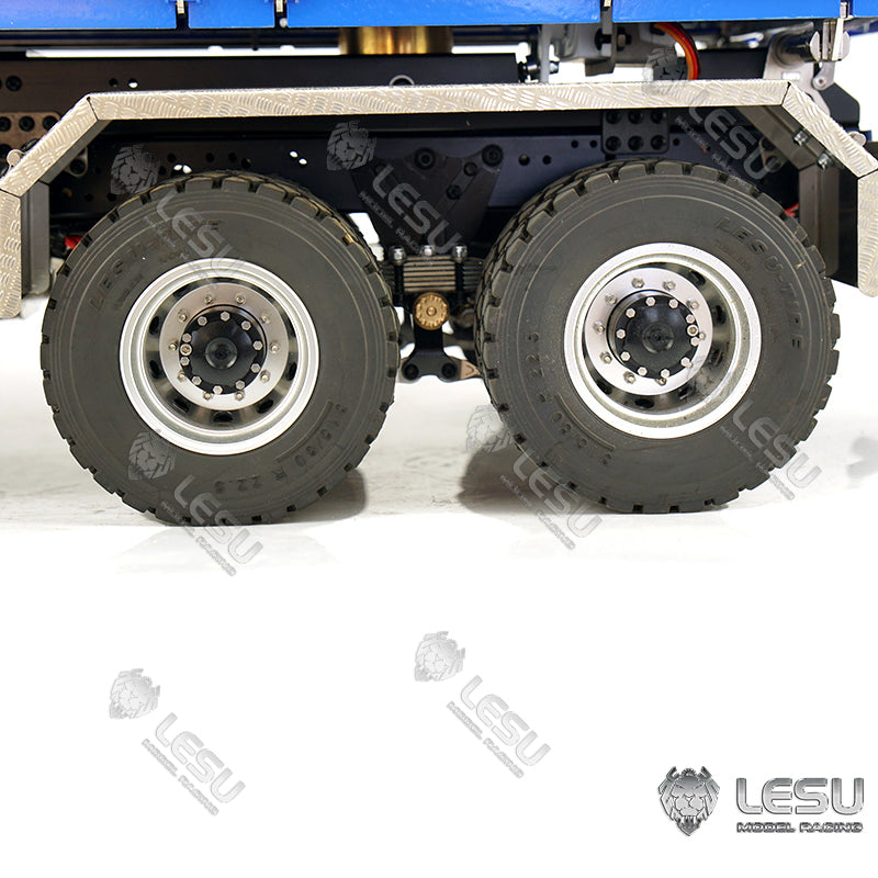 LESU 1/14 TGS Three-way RC Dumper Remote Controlled Truck Hydraulic Hobby Model Lights Sound ESC Cab 3Speed Gearbox